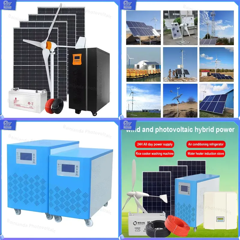 Renewable Energy Kit - 3KW 5KW 8KW Hybrid Wind Solar