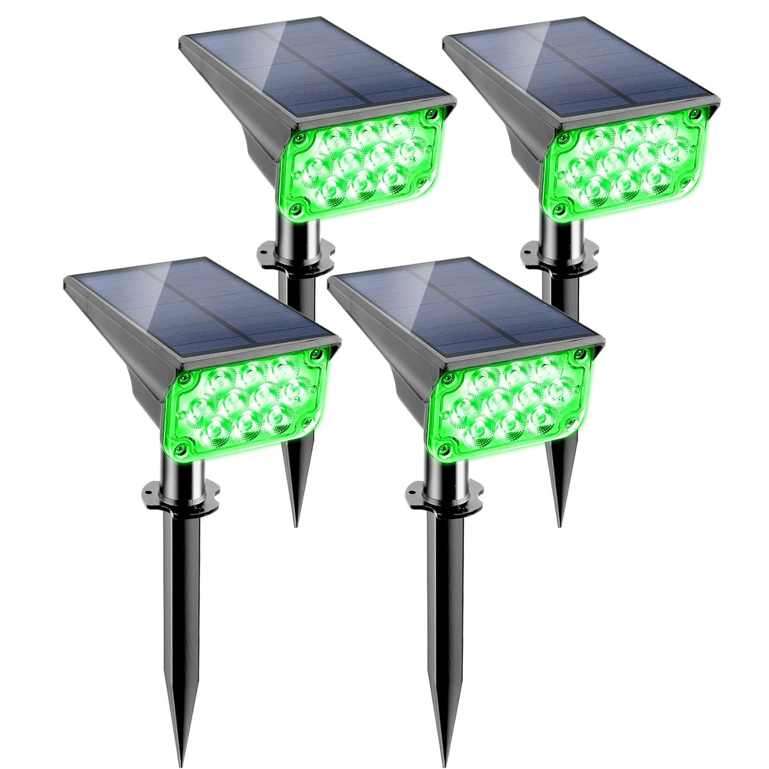Waterproof Junction Box Solar - 4pcs Solar Spotlight Outdoor Garden Wall
