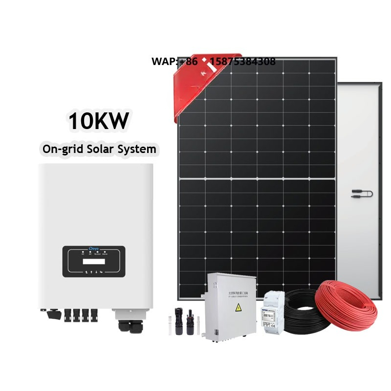 Solar Panel System 10Kw - 10kw Complete PV Kit On-grid Solar
