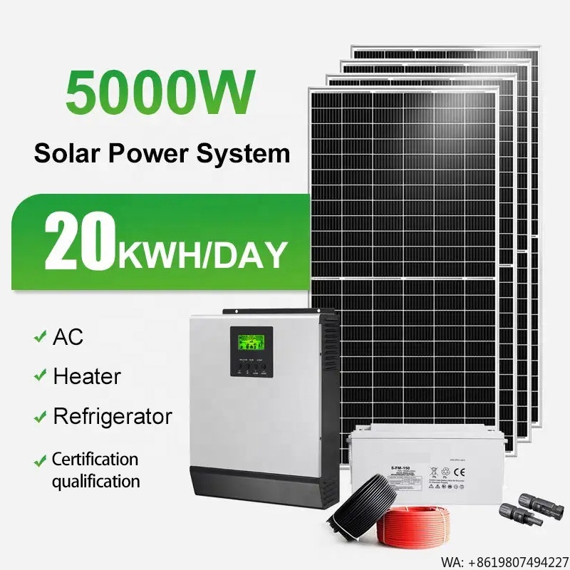 Solar Panel System 10Kw - 5kW 10kW 20kW Solar Power System