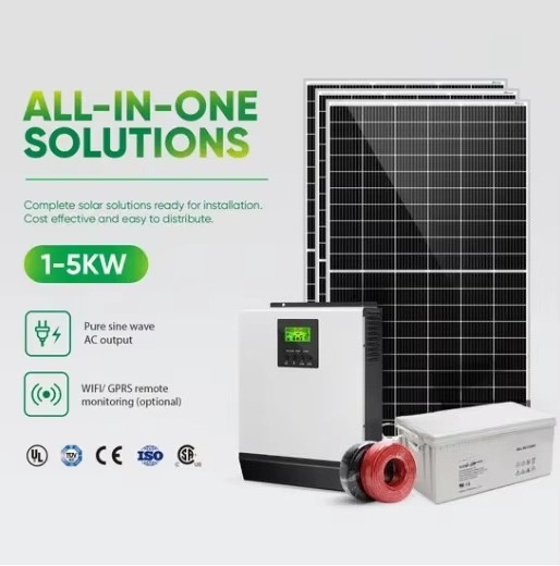 Solar Panel System 10Kw - Complete Set Home Solar Energy System