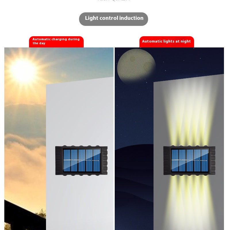 4/6/8/10LEDs Solar Wall Lamp Y - Waterproof Junction Box Solar review and price