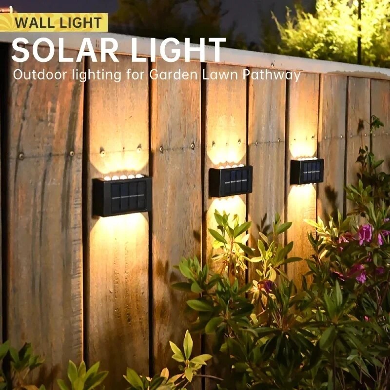 4/6/8/10LEDs Solar Wall Lamp Y - Waterproof Junction Box Solar review and price