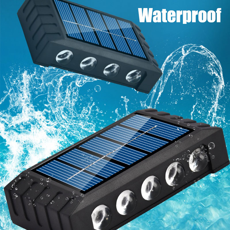 4/6/8/10LEDs Solar Wall Lamp Y - Waterproof Junction Box Solar review and price
