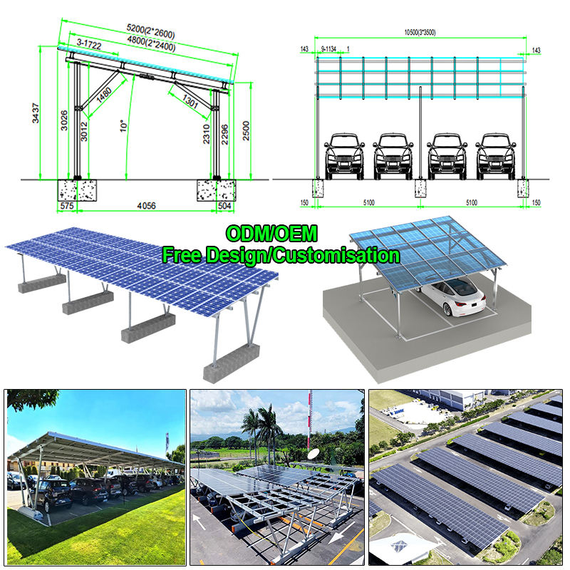 Single Pole Solar Carport PV M - Renewable Energy Kit review and price