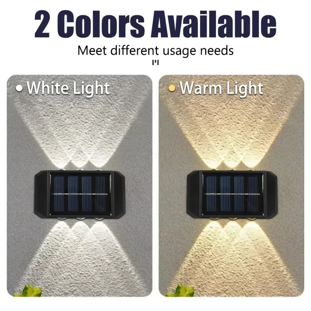 4/6/8 LED Solar Outdoor Light  - Waterproof Junction Box Solar review and price