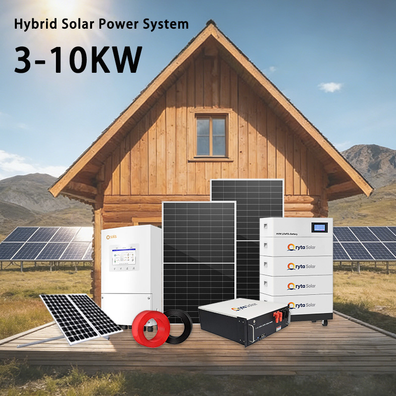 3KW-10KW Complete Off-Grid Hyb - Solar Panel System 10Kw review and price