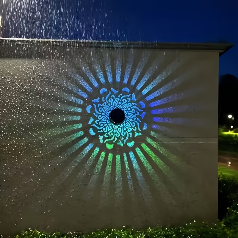 Solar LED Wall Light Mandala P - Waterproof Junction Box Solar review and price